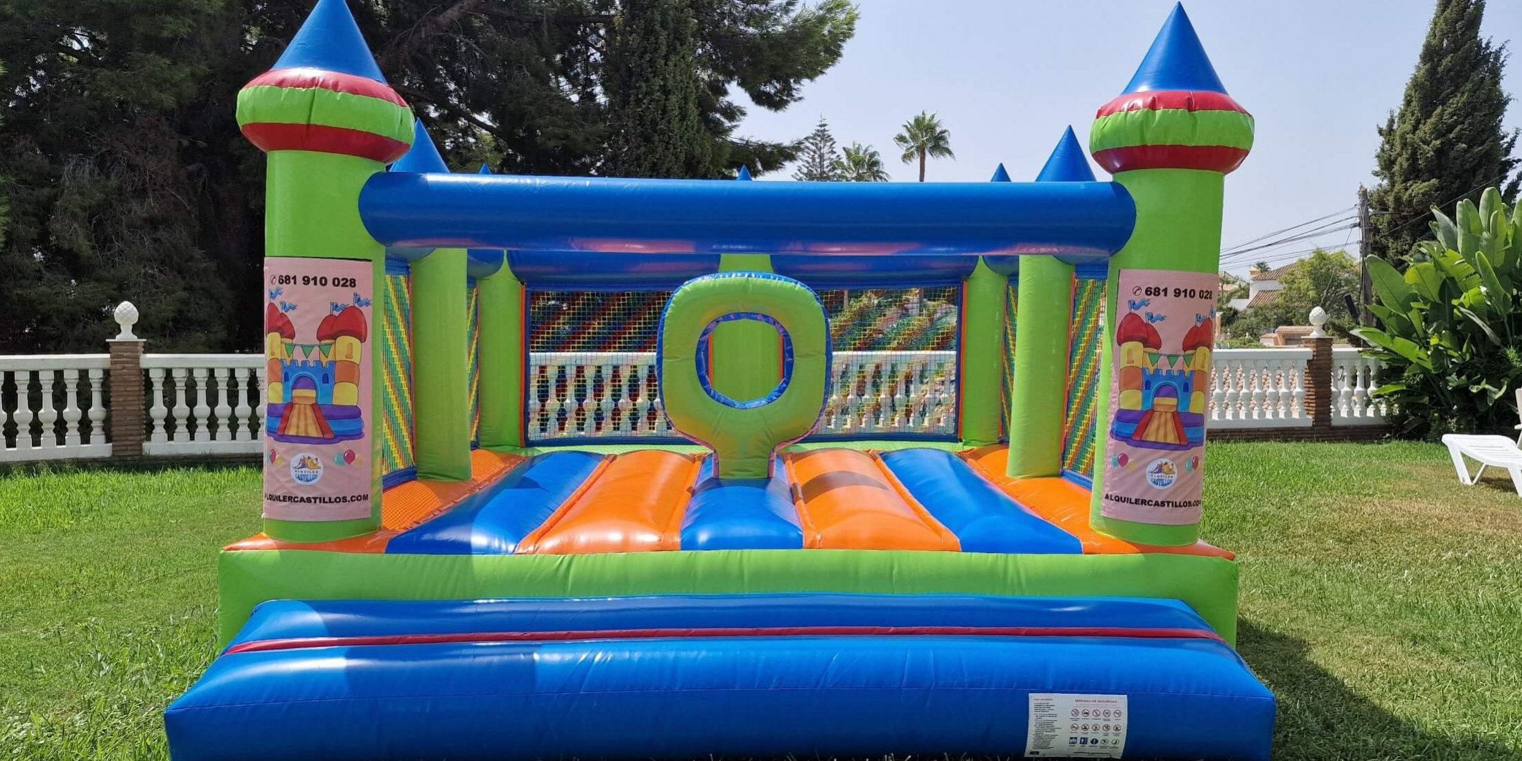 Castillo hinchable XM